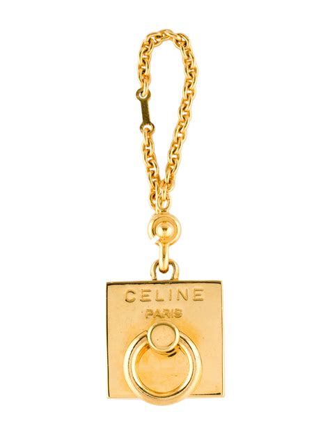 celine mini purse keychain|CELINE Keychains, Bag Accessories & More .